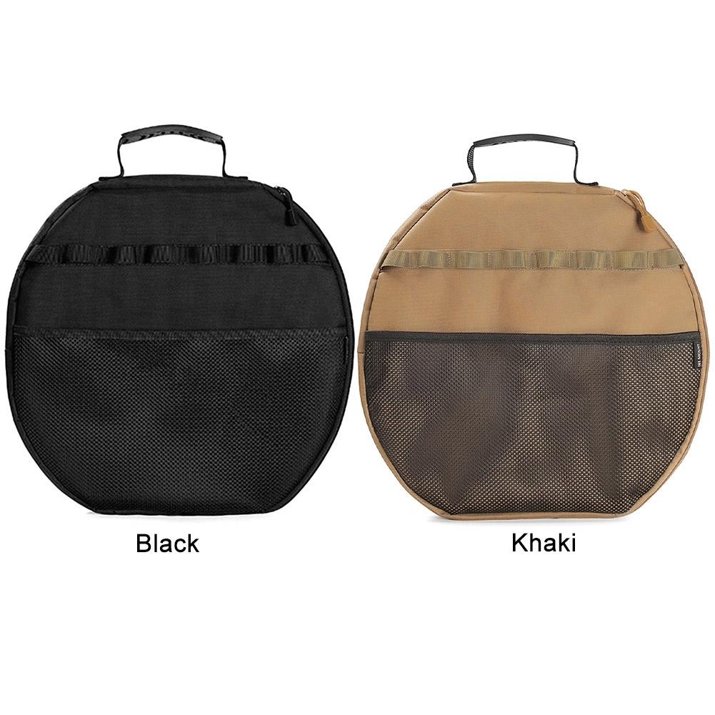 Taška na grilovací talíř 600D Oxford tkanina Úložná taška na nádobí Kabelka Přenosná Víceúčelová pro venkovní plážový piknikové potřeby
