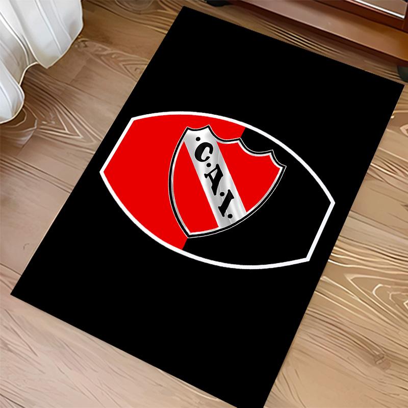 Club Atlético Independiente Print Area Rug - Soft, Washable Non-Slip Indoor Mat for Office Chairs, Living Room, Home Office Decorative Rug
