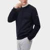 FILA Solid Color Logo Embroidered Knit Pullover Sweatshirt Men sweatshirt Legendary-Blue F11M311210F-NV