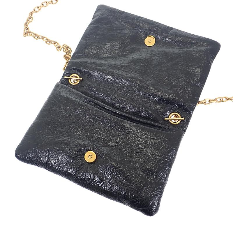 BALENCIAGA  8105622ABLP1000 Shoulder Bag black lambskin Women