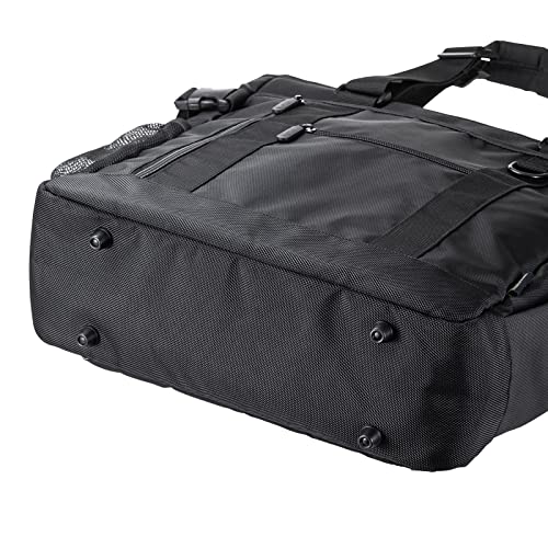 Sanwa Supply 3-Way Business Tote Bag BAG-BT3BK