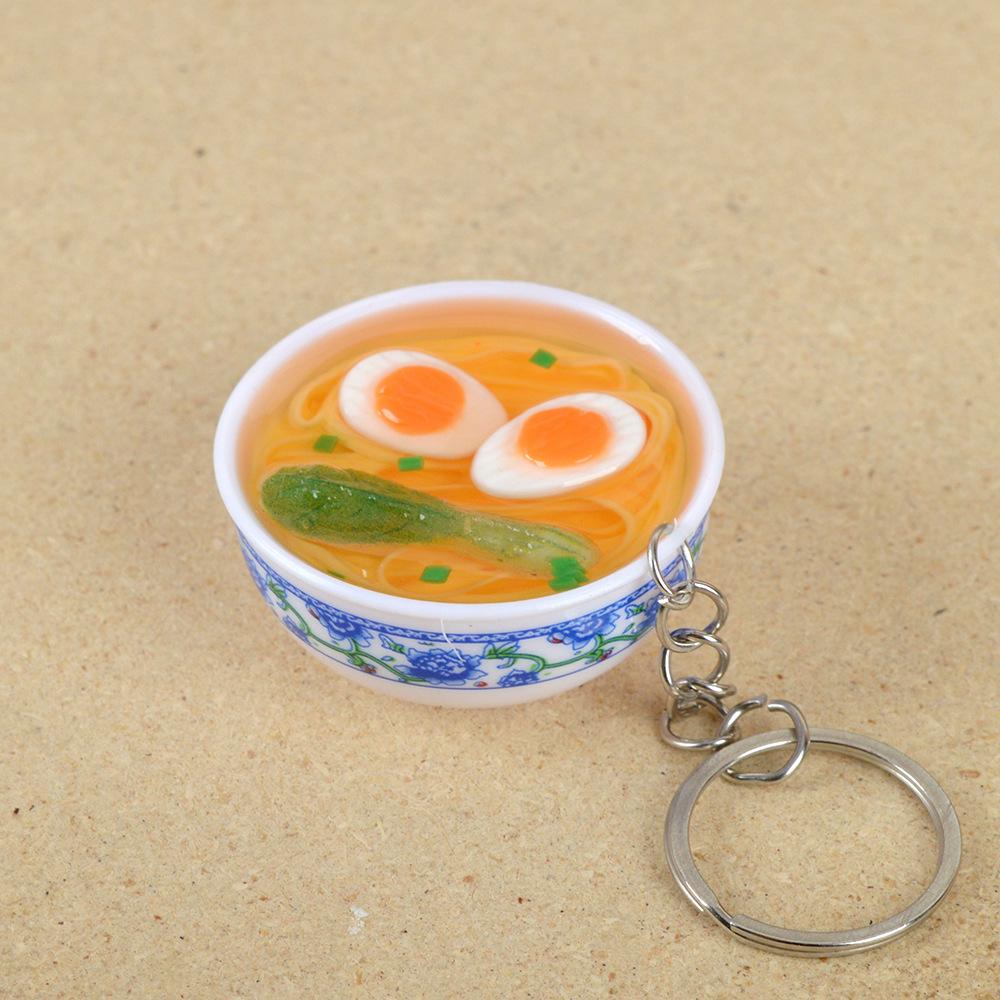 Douyin Live DIY Food Model Keychain: Children's Chinese Style Role-Play Toy Gift