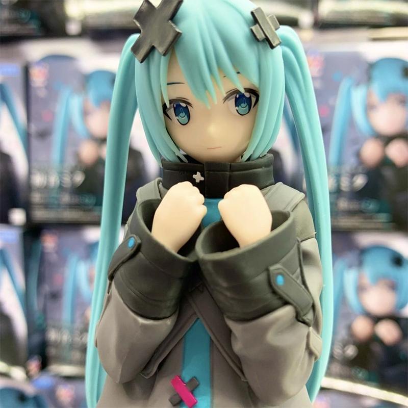 Хацуне Міку Новинка В наявності У світі із зачиненими вікнами Колекційні Аніме Фігурки Дії Kwaii Міку Моделі Іграшки Різдвяні Подарунки