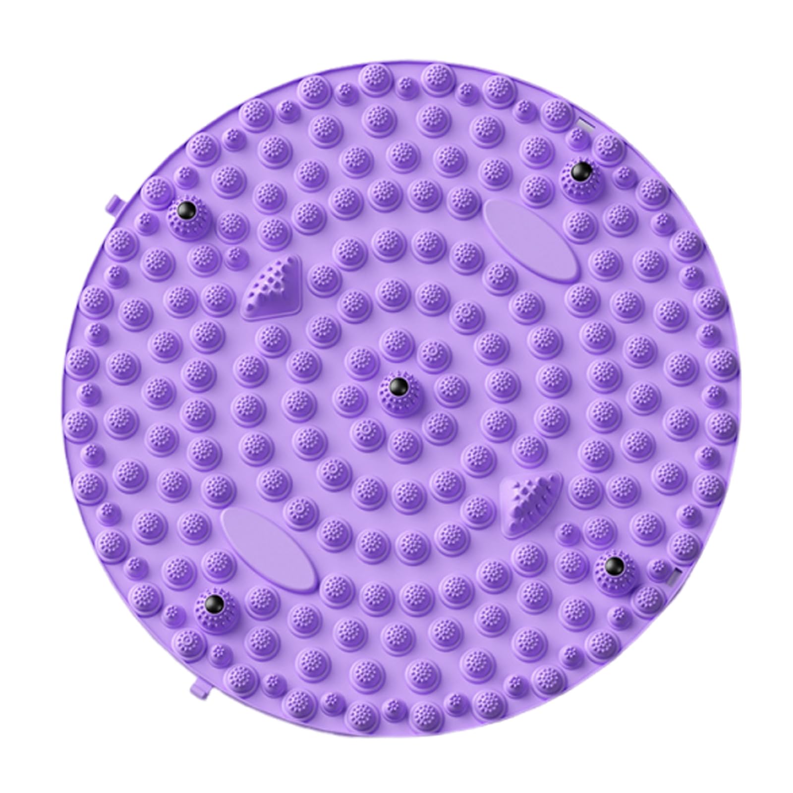 

OptiPro Foot Reflexology Portable Foot Massage Mat for Relieving Relaxing Foot and Home Use Mat, Fatigue, Exercise, (Purple, 35cm) фиолетовый