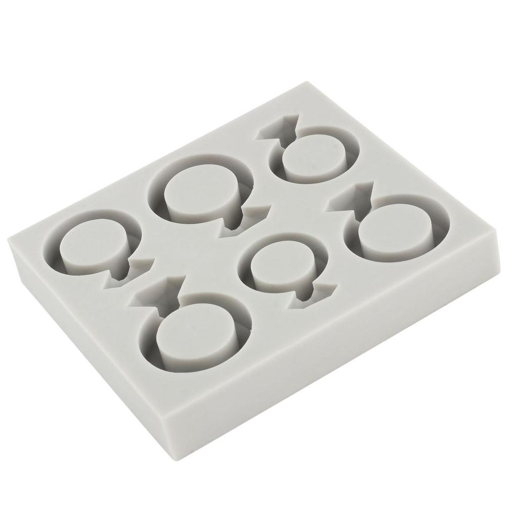 Diamond Ring Silicone Mold Wedding Engagement Ring Fondant Molds Cake Decorating Tools Cupcake Topper Candy Resin Clay Chocolate Gumpaste Mold