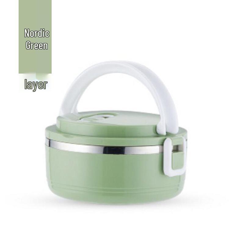 

Двухслойный изотермический ланч-бокс бенто из нержавеющей стали