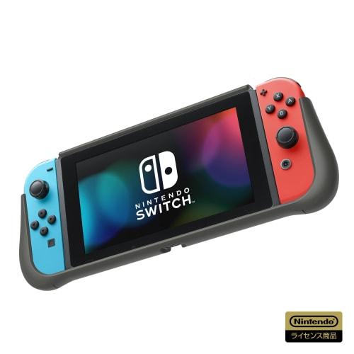 

[Лицензированный продукт Nintendo] Прочная защита для Nintendo Switch Clear x Black [Только для старой модели Nintendo Switch]
