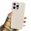 High End Solid Color Leather Textured High End Phone Case  Suitable for Iphone16promax IPhone 15 Protective Case  14 Soft Case