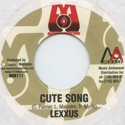 

7inch Record MR LEXX (LEXXUS) / XSYTEMENT - Cute Song / Club Lights Mo Music 2002 US Reggae, Ska & Dub