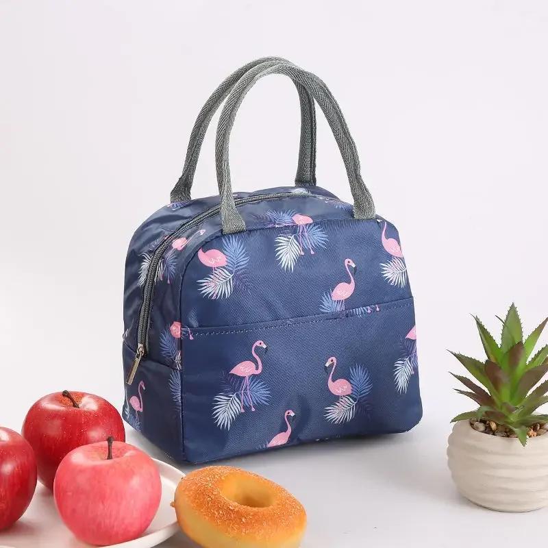 Portable Insulated Thermal Cooler Lunch Bag Box For Women Girls Kids Children Food Fresh Tote Cartoon Pouch