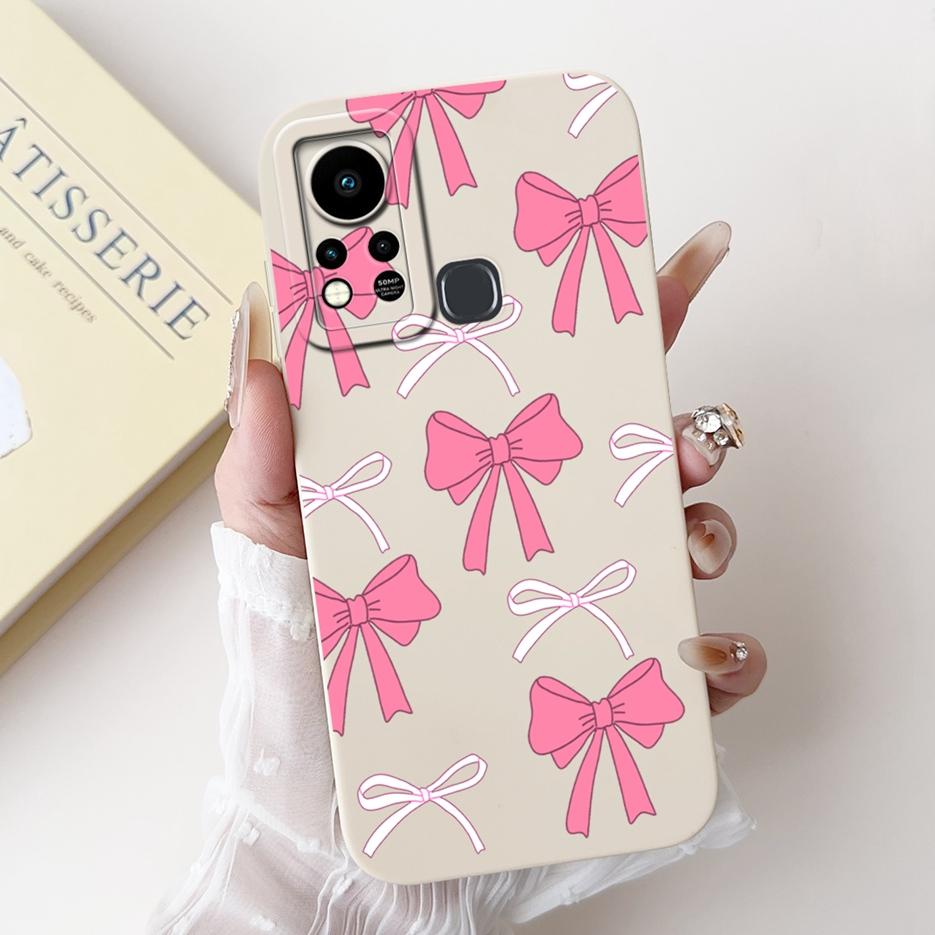 For Infinix Hot 11S Case X6812 X6812B Cute Panda Cartoon Cover Shockproof Phone Cases For Infinix Hot 11S NFC Hot11s Soft Fundas