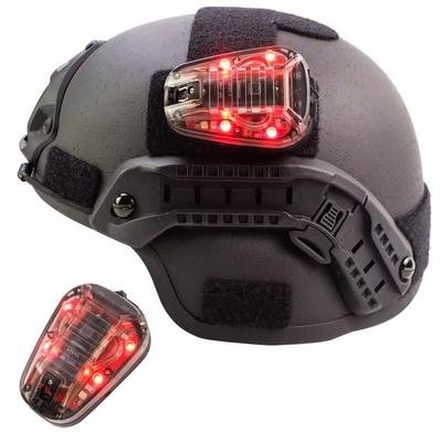 Multi-Color Helmet Flashing Light Survival Helmet Flashlight Safety Sports Helmet Light  Hiking
