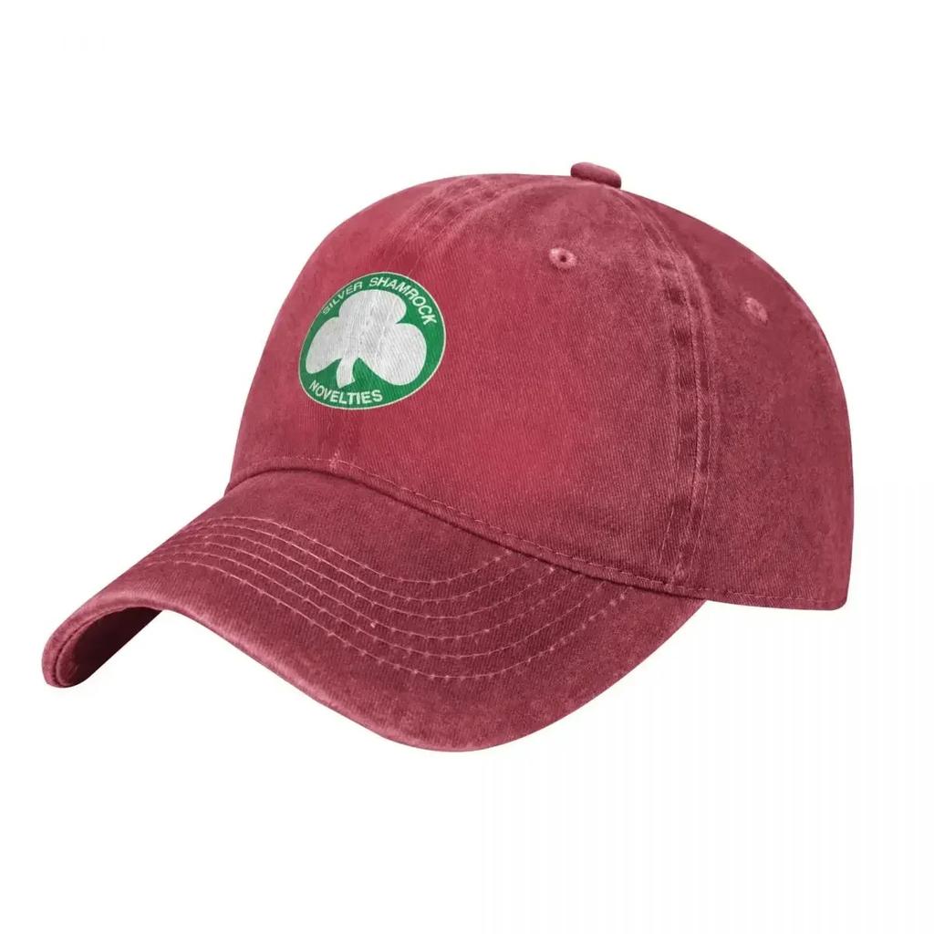 Silver Shamrock logo From Halloween III Season of the WitchCap Baseball Cap birthday Men's Caps Women's