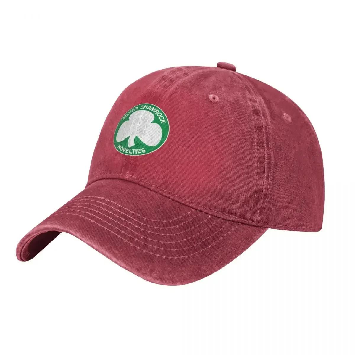 

Silver Shamrock logo From Halloween III Season of the WitchCap Baseball Cap birthday Unisexs Caps Womens