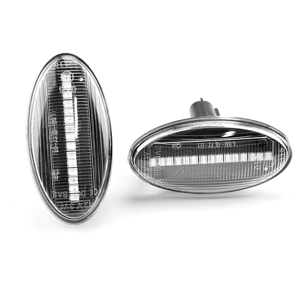 2X LED Dynamic Side Marker Lamp Turn Signal Light Side Repeater For Subaru Impreza Wrx Sti Subaru Forester