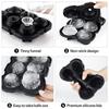 3D Rose Ice Cube Tray Silicone Ice Molds Diamond Silicon Mould 6 Grid Reusable for Cocktails Whiskey Party Supplies Ice Maker