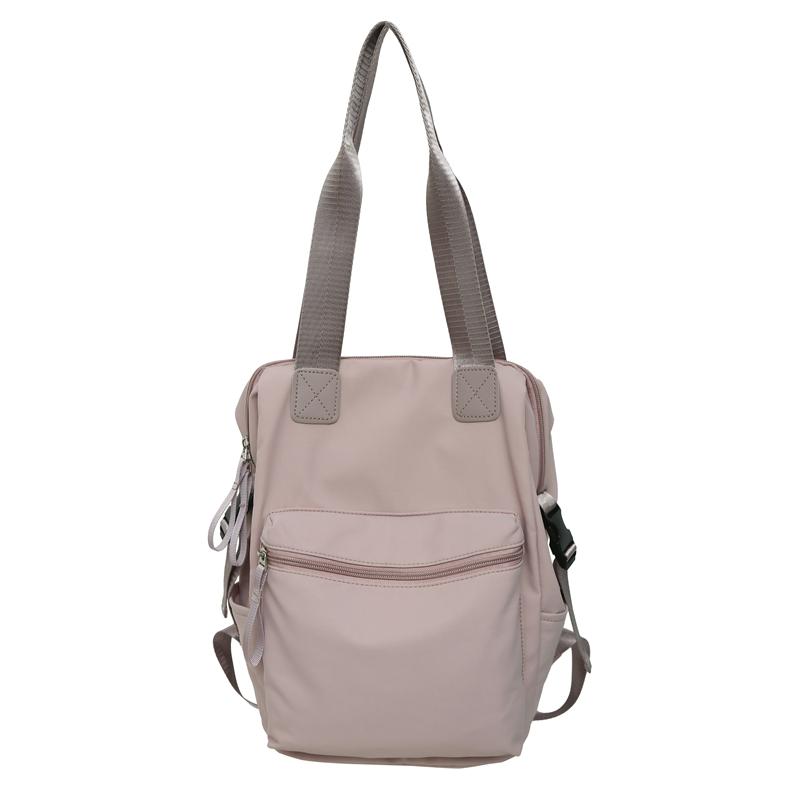 

Женский рюкзак для путешественников, сумка через плечо с несколькими спинками, школьный рюкзак для школьников фиолетовый