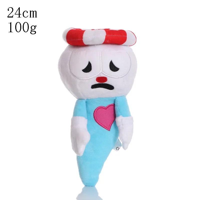 Hot 22-30cm Adventure Game Cuphead Plush Toys Mugman The Devil Legendary Chalice Plush Doll Soft Cuphead Doll for Children Gifts