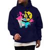 Men's Casual Hoodie Fashion  Sweatshirt With Hood Leisure Tops Teenager Streetwear Fashion Long Sleeve Shirt Warm