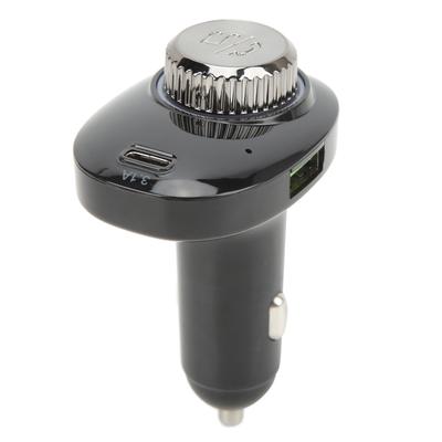 Bluetooth Car Adapter FM Transmitter Wireless FM Radio Adapter Dual Ports Car Music Player Radio