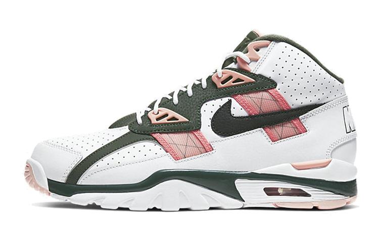 Nike Air Trainer Sc High White Pink Green CU6672-100 42