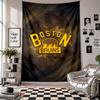Boston Bruins Wall Tapestry Home Decor Wall Hanging Cloth for Bedroom Living Room Background