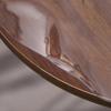 PVC Table Cover Soft Glass Table Pad Dining Table Round Transparent Tablecloth  Household