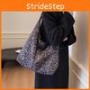 Womens Leopard Print Tote With Urban Minimalist Style And Multiple Compartments For Everyday