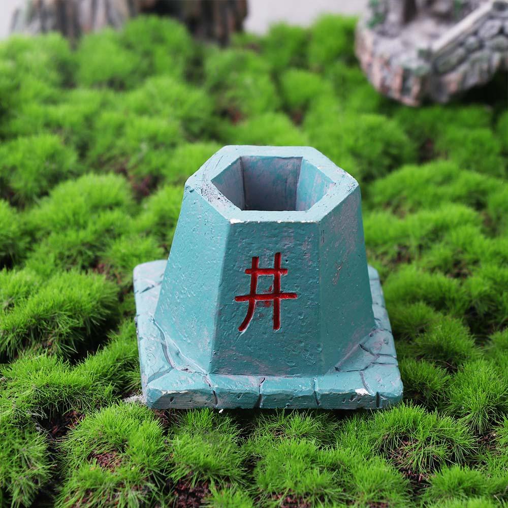 Mini 1 Pcs DIY Crafts Tradiational Bonsai Decor House Model Figurines Scene Statue