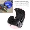 32L Motorcycle Top Case ABS Sporty Style Waterproofing Portable Trunk Top Box for Motorcycles with Rear Luggage Racks Pink