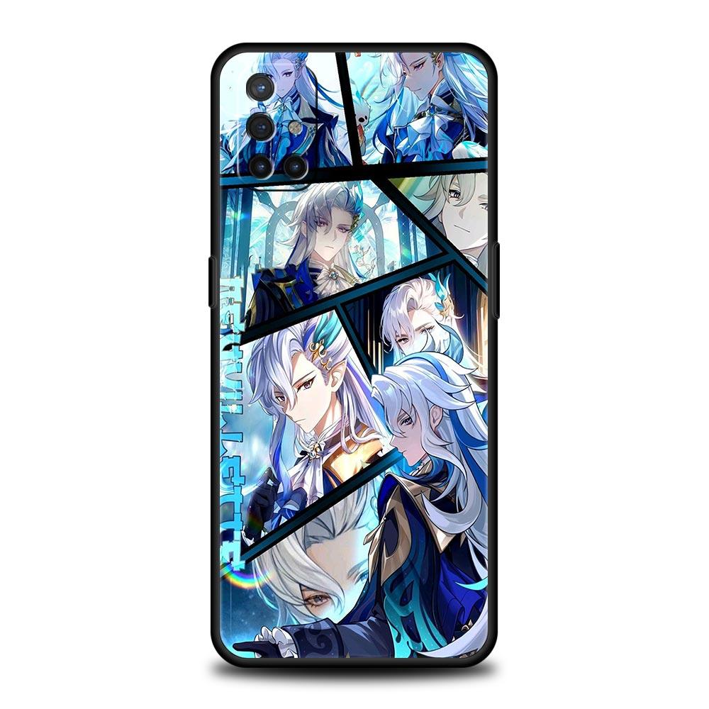 Case For OnePlus 11 10 9 Pro 9T 12R 10R 9R 9RT 10T 8T 8 7 7T Nord 2T CE 2 5G N200 N10 N100 Cover Genshin impact ayato wanderer