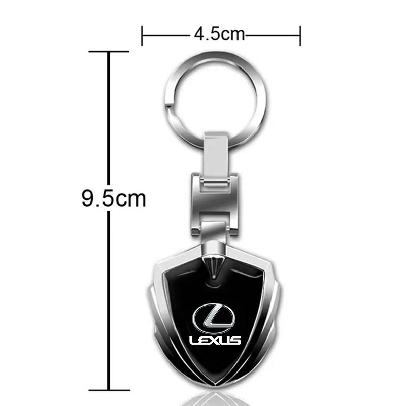 Car Key Chains Keyring Pendant Metal Keychain Holder Auto Accessories For Lexus GX460 CT200H ES Fsport GS GX IS LS LX NX RX UX