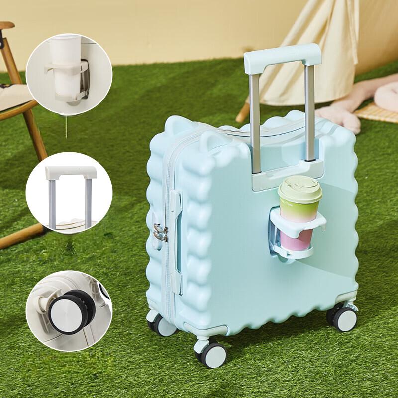OEING Kids Ride-On Carry-On Suitcase