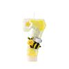 Creative Little Bee Digital Birthday Party Celebration Cake Decoration Candles 0-9 Products