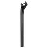 Hihaha Bicycle Seatpost / External Bicycle Seatpost / Durable Carbon Fiber 25.4 X 400 Mm / 1 Piece, 3K Matte Black