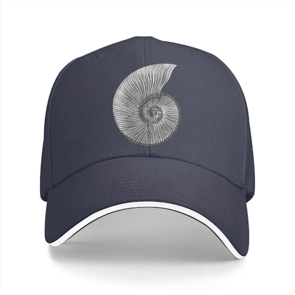 Fibonacci Sequence Golden Ratio Multicolor Hat Peaked Unisexs Cap Ammonite Personalized Visor Protection Hats