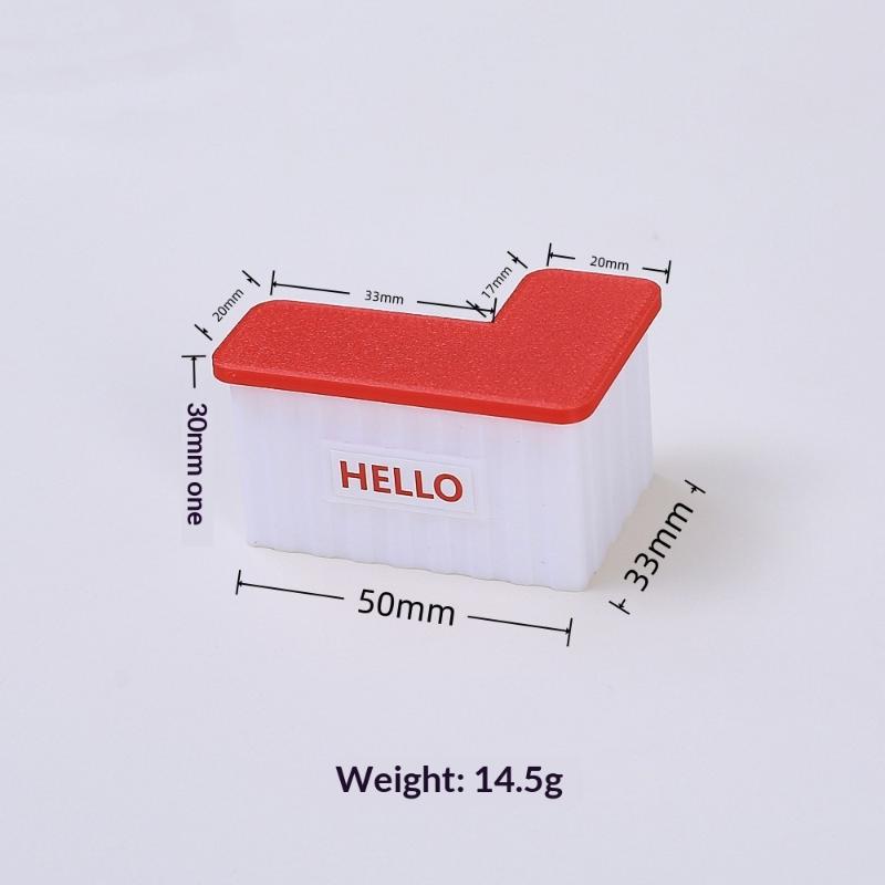 1:12 Miniatura de Casa de Muñecas Plástico Mostrador de Bar Decoración de Escena de Casa de Muñecas DIY Muebles de Cocina Juguete para Niñas Regalo