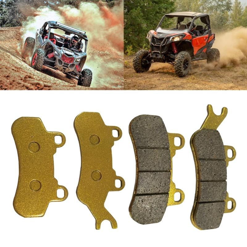 Professionelle Keramik-Bremsbeläge Heavy Duty Vorder- & Hinterrad-Bremsbelagsatz Motorradzubehör für MaverickX3