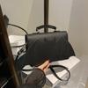 Yogodlns Gothic Women Shoulder Bag Bat Wing Ladies Top-handle Bags Creative Chic PU Leather Handbag Halloween Novelty Crossbody Bag Purse