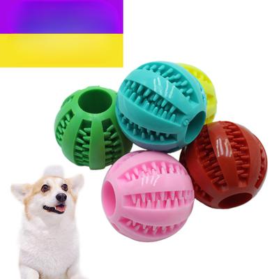 Dog Toy  Leaky Food Toy Ball  Watermelon Ball  Bite-resistant  Teeth-cleaning  Interactive Boredom-relieving  Pet Sounding Toy
