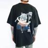Dämonentöter Anime Mund Pingyi Zhizhu Herren T-Shirt Japanischer Harajuku Stil Herren Frühling Sommer Neues Produkt Lässiges T-Shirt
