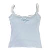 High-Quality Dopamine Lace Slim Fit Cotton Camisole with Latex Breast Pad - Sweet, Stylish Inner or Outer Wear for Women