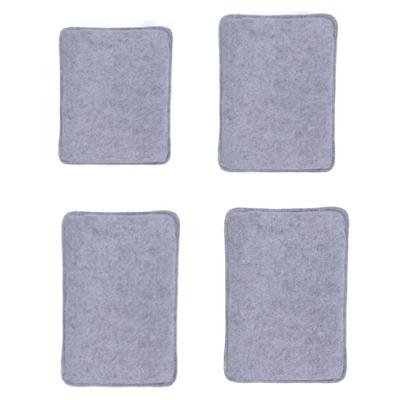 Temperature And Wear-Resistant Wool Felt Crafting MatThickened Needle Felting Pad For Punch Needle Embroidery Project