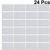 24Pcs Card Holders Transparent PVC Eva Multi-Functional Badge Protector Organize Turnover Boxes Glass Machinery Plastic Pocket
