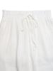 TikTok 2026 Summer Spliced Lace Tie-Up Casual Loose Straight-Leg Pants