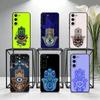 Hamsa Hand Fatimas Kunst Handyhülle Für Samsung Galaxy A73,A72,A71,A70,A53,A52,A51,Andere Weiche Schwarze Hülle