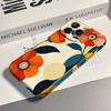 Beautiful Flower Phone Case for iPhone 17 16e 16 15 14 13 12 11 Air Pro Max XS XR XSMax 6 7 8 Plus Glossy Film Hard PC Cover