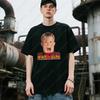 Vintage Movie Home Alone Christmas Ya Filthy Animal Tshirt Macauly Culkin Printed Tshirts Men Women Cotton Classic Loose TShirt