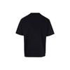 STONE ISLAND T-shirt Nera da Uomo con Logo Ricamato Top 781520957-V0029