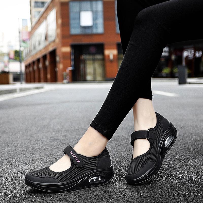 

2025 летняя новая повседневная модная дышащая повседневная обувь молодежная нескользящая верхняя одежда покрытие для ног ленивая женская обувь 35